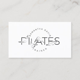 Pilates Instructor Pilates Business Card Visitenkarte