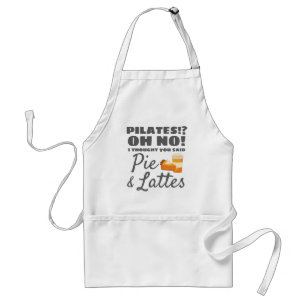 Pilates Instructor Pilates dachte, Kuchen Lattes Schürze