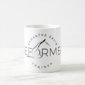 Pilates Instructor Pilates Reform Wort Kaffeetasse (Mittel)