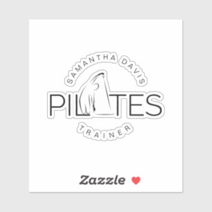 Pilates Instructor Pilates Trainer Aufkleber