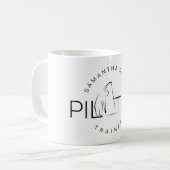 Pilates Instructor Pilates Trainer Kaffeetasse (Vorderseite Links)