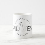 Pilates Instructor Pilates Trainer Kaffeetasse<br><div class="desc">Tasse Design for Pilates Instructors or Pilates Studios with swakatee pilates Pose.Sie können die Farbe des Designs an Ihre Bedürfnisse anpassen.Dieses Design ist auch auf Plakaten,  Aufklebern,  Tasse und vielem mehr erhältlich.Ähnliche Designs mit verschiedenen Pilates Posen und verschiedenen Designs finden Sie hier https://www.zazzle.com/collections/pilates-119339091647687700</div>