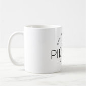 Pilates Instructor Pilates Trainer Kaffeetasse (Links)