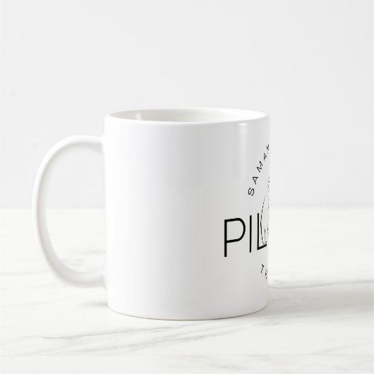 Pilates Instructor Pilates Trainer Kaffeetasse (Links)