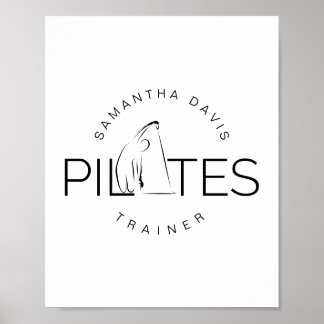 Pilates Instructor Pilates Trainer Poster