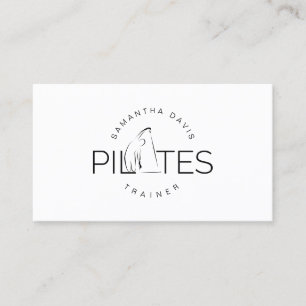 Pilates Instructor Pilates Trainer Visitenkarte