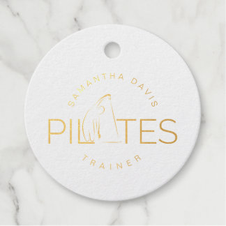 Pilates Instructor swakatee Pose Geschenkanhänger