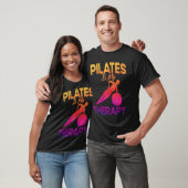 Pilates Instructor Teacher Pilates Is My Therapy T-Shirt (Unisex)