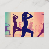 Pilates Instructor Visitenkarte (Rückseite)