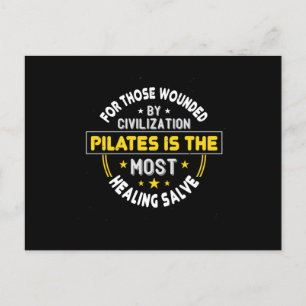 Pilates ist die heilvollste Salbe Postkarte