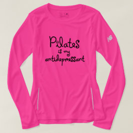 Pilates ist mein Antidepressivum - Langsammel-T-Sh T-Shirt