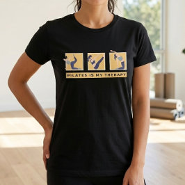 Pilates ist mein therapeutisches Motivierend Zitat T-Shirt