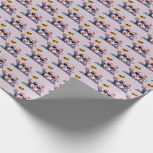 Pilates Joghurt Geschenkpapier (Ecke)