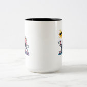 Pilates Joghurt Zweifarbige Tasse (Mittel)