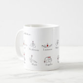 pilates kaffeetasse (Vorderseite Links)