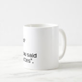 Pilates? Kaffeetasse (VorderseiteRechts)