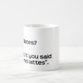 Pilates? Kaffeetasse (Mittel)