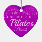 Pilates Keramikornament (Vorne)