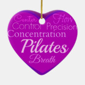 Pilates Keramikornament (Hinten)