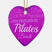 Pilates Keramikornament (Links)