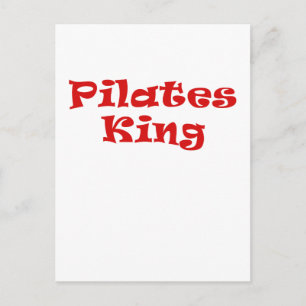 Pilates King Postkarte