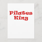 Pilates King Postkarte (Vorderseite)