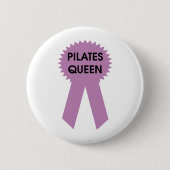 Pilates Königin Button (Vorderseite)
