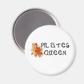Pilates Königin einzigartiges Design! Magnet (Vorderseite/Rückseite)