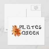 Pilates Königin einzigartiges Design! Postkarte (Vorne/Hinten)