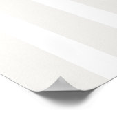 Pilates & Lattes Wellness Geburtstagsfeier Willkom Poster (Ecke)