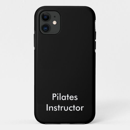 Pilates Lehrer Case-Mate iPhone Hülle (Rückseite)