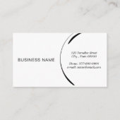 Pilates Lehrer Visitenkarte (Rückseite)