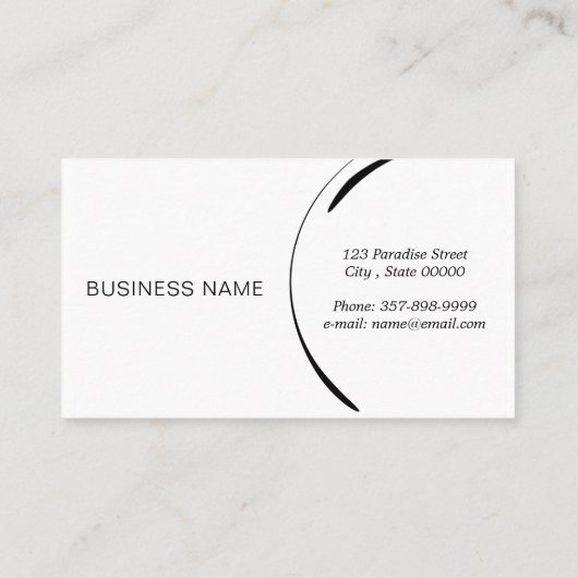 Pilates Lehrer Visitenkarte (Rückseite)