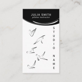 Pilates-Lehrer Visitenkarte