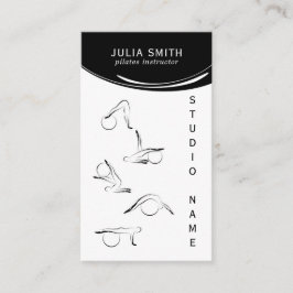 Pilates-Lehrer Visitenkarte