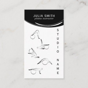Pilates-Lehrer Visitenkarte