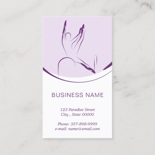 Pilates-Lehrerkarte mit zwei Pilates-Posen Visitenkarte (Rückseite)