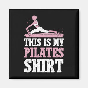 Pilates Liebhaber Frauen Pilates Contrology Yoga Magnet