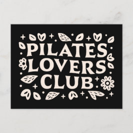 Pilates Liebhaber Postkarte