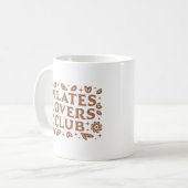 Pilates liebt ästhetische Zitate Kaffeetasse (Vorderseite Links)