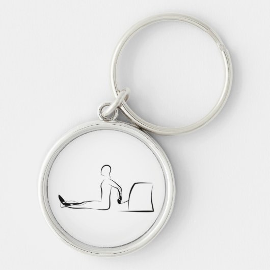 Pilates Long Back Arms - Wunda Chair Schlüsselanhänger (Vorne)