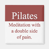 Pilates Magnet (Vorne)