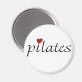 Pilates-Magnet Magnet (Vorderseite/Rückseite)