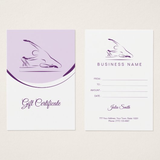 Pilates Meerjungfrau Pose auf dem Reformer | Farbe (Vorne & Hinten)