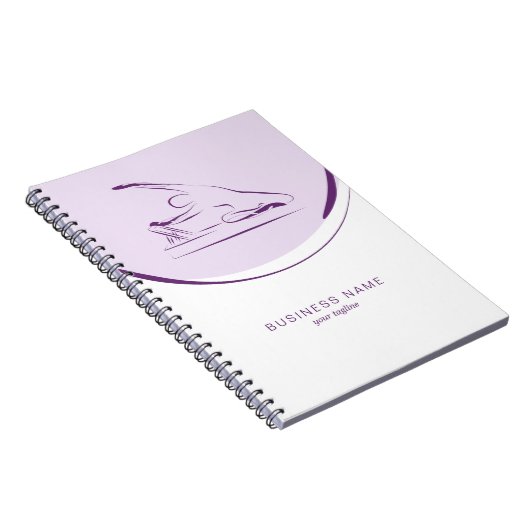 Pilates Meerjungfrau Pose auf dem Reformer | Farbe Notizblock (Rechte Seite)