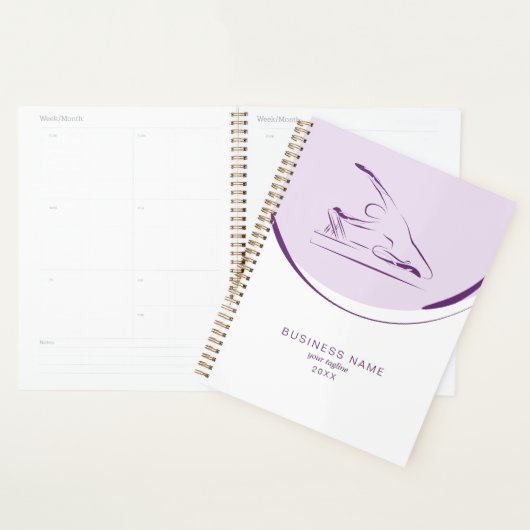 Pilates Meerjungfrau Pose auf dem Reformer | Farbe Planer (Anzeige)