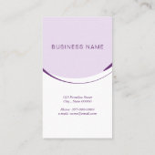 Pilates Meerjungfrau Pose auf dem Reformer | Farbe Visitenkarte (Rückseite)