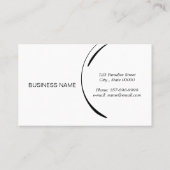 Pilates Meerjungfrau Pose auf dem Reformer Visitenkarte (Rückseite)