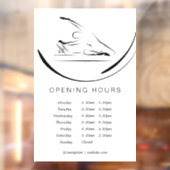 Pilates Mermaid zum Reformer Fensteraufkleber (Blatt 2)