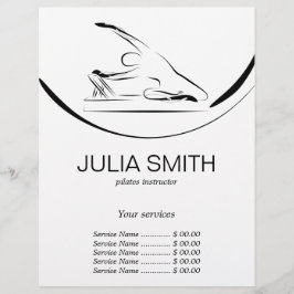 Pilates Mermaid zum Reformer Flyer